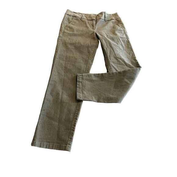 LOFT MODERN CHINO CROP PANTS SIZE 2 - Picture 2 of 9
